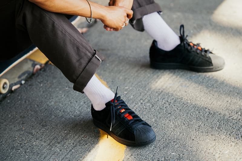 アディダス スケートボーディングxスラッシャーよりタイショーンとスーパースターの2モデルがリリース adidas Skateboarding Thrasher collab footwear TYSHAWN Superstar release