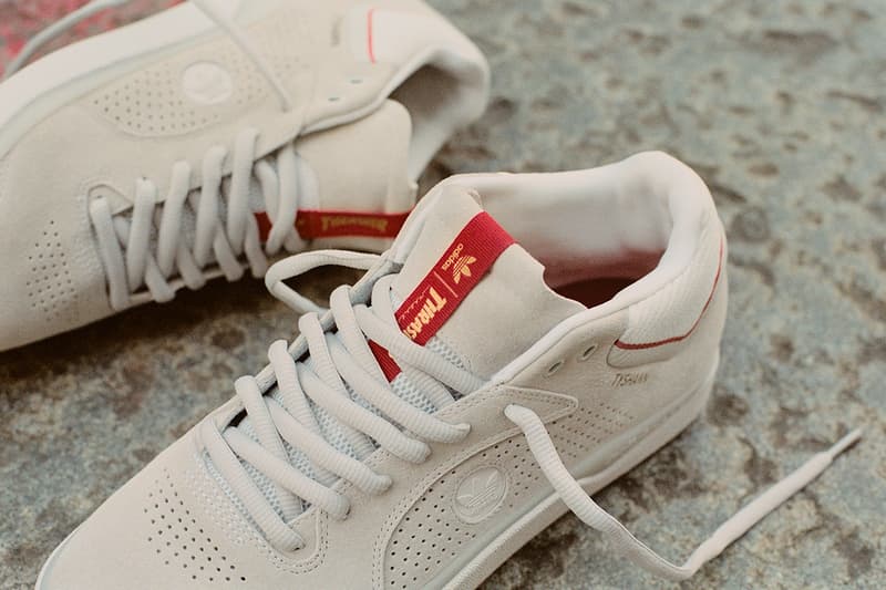 アディダス スケートボーディングxスラッシャーよりタイショーンとスーパースターの2モデルがリリース adidas Skateboarding Thrasher collab footwear TYSHAWN Superstar release