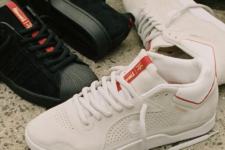 adidas Skateboarding x Thrasher より TYSHAWN と Superstar の2モデルがリリース