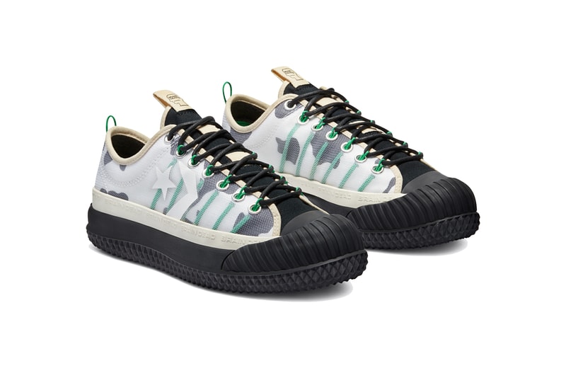 ブレイン デッド x コンバースから他に類を見ない斬新すぎるコラボフットウェア3型が登場 Brain Dead x Converse Chuck 70 Bosey OX Kyle Ng Release Information HBX Closer First Look Drop Date Collaboration Footwear OG Sneaker Shoe Fall Winter 2020 FW20 (169946C) (169947C)
