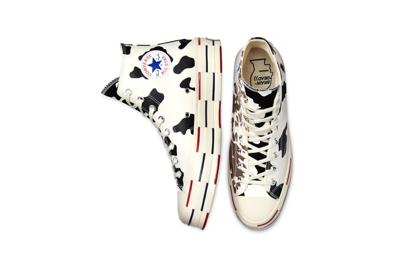 ブレイン デッド x コンバースから他に類を見ない斬新すぎるコラボフットウェア3型が登場 Brain Dead x Converse Chuck 70 Bosey OX Kyle Ng Release Information HBX Closer First Look Drop Date Collaboration Footwear OG Sneaker Shoe Fall Winter 2020 FW20 (169946C) (169947C)