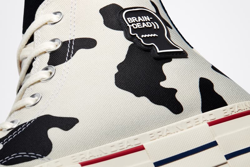 ブレイン デッド x コンバースから他に類を見ない斬新すぎるコラボフットウェア3型が登場 Brain Dead x Converse Chuck 70 Bosey OX Kyle Ng Release Information HBX Closer First Look Drop Date Collaboration Footwear OG Sneaker Shoe Fall Winter 2020 FW20 (169946C) (169947C)