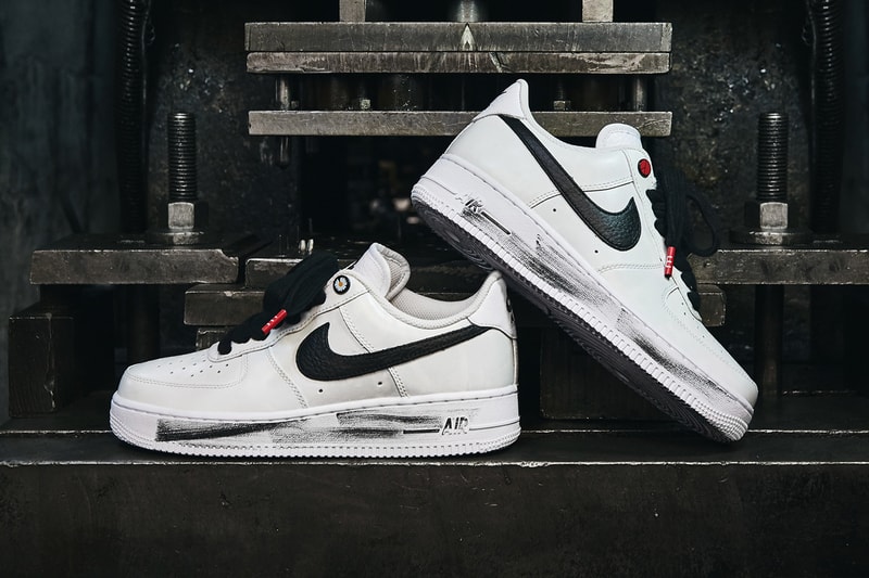 間も無く発売を迎えるジードラゴンxナイキのエア フォース 1 “Para-noise 2.0”にクローズアップ G-Dragon PEACEMINUSONE x Nike AF1 "Para-Noise 2.0" Closer Look