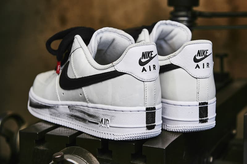 間も無く発売を迎えるジードラゴンxナイキのエア フォース 1 “Para-noise 2.0”にクローズアップ G-Dragon PEACEMINUSONE x Nike AF1 "Para-Noise 2.0" Closer Look