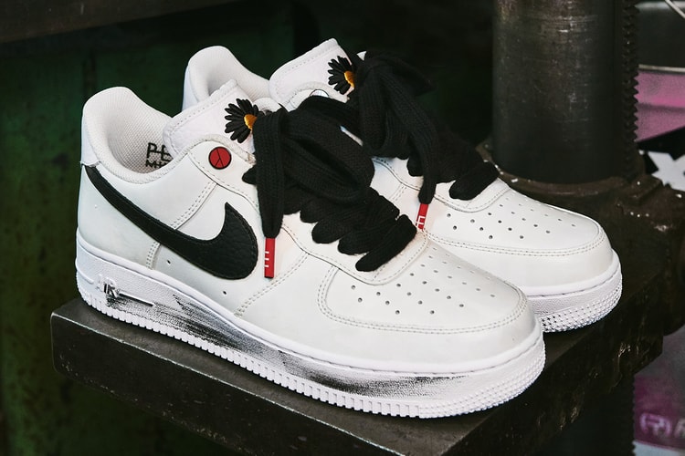 間も無く発売を迎える G-DRAGON x Nike の Air Force 1 “Para-noise 2.0” にクローズアップ