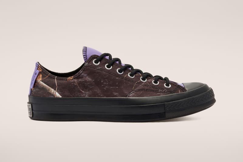 Converse よりリアルツリーのカモ柄を配した GORE-TEX® 搭載の Chuck 70 が登場 converse gore tex chuck 70 RealTree camo print details