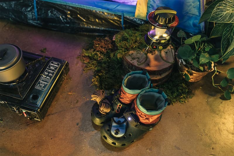 フットロッカーxクロックスよりNYの気鋭デザイナー ニコール・マクラフリンを招聘したクロッグがリリース crocs Nicole McLaughlin collab footwear Campsite Classic Clog-release info
