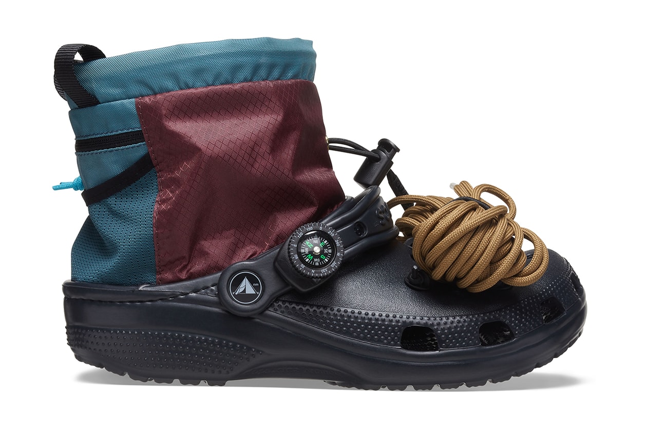 フットロッカーxクロックスよりNYの気鋭デザイナー ニコール・マクラフリンを招聘したクロッグがリリース crocs Nicole McLaughlin collab footwear Campsite Classic Clog-release info