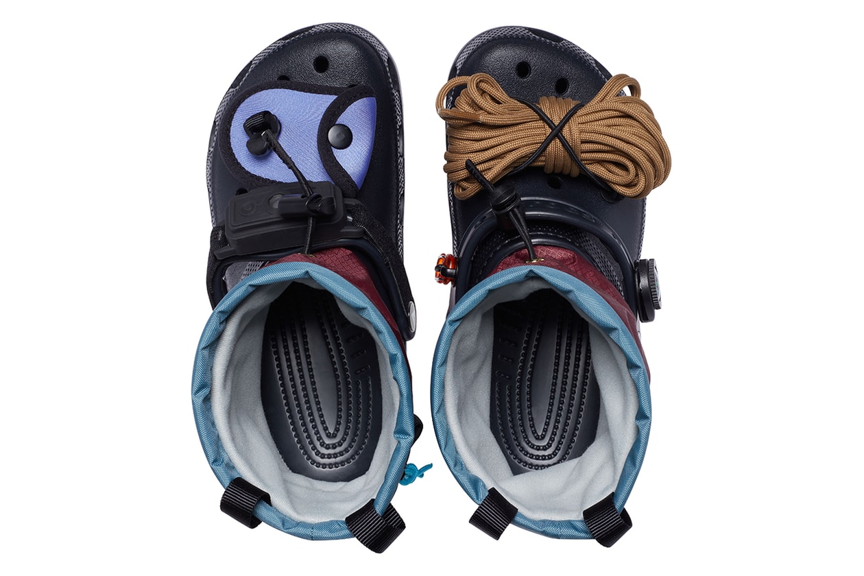 フットロッカーxクロックスよりNYの気鋭デザイナー ニコール・マクラフリンを招聘したクロッグがリリース crocs Nicole McLaughlin collab footwear Campsite Classic Clog-release info