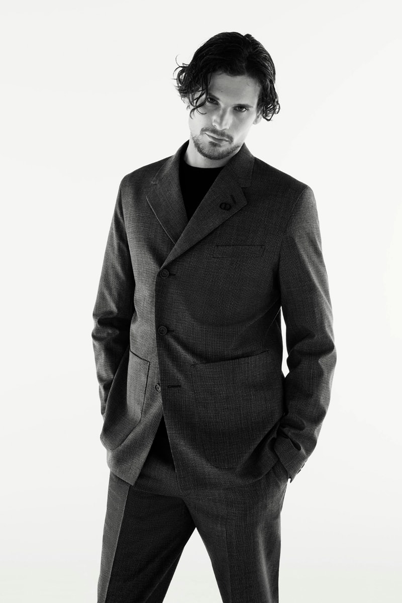 ディオール DIOR メンズから “モダン テイラリング” “Modern Tailoring” と題したカプセルコレクションが登場 Dior Men's "Modern Tailoring" Kim Jones Capsule Collection Suits Blazer Double-Breasted Harrington Workwear Jacket B27 New Sneaker Loafer CD Lookbook