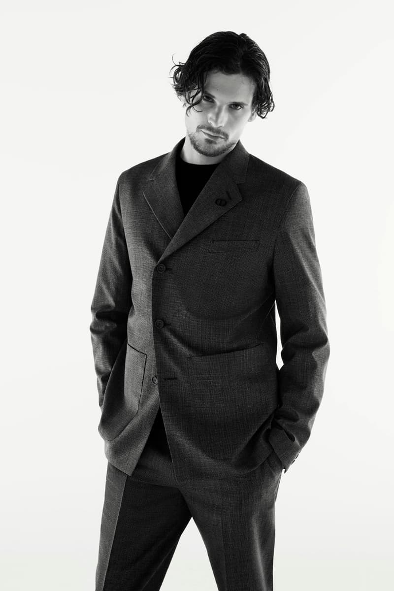 ディオール DIOR メンズから “モダン テイラリング” “Modern Tailoring” と題したカプセルコレクションが登場 Dior Men's "Modern Tailoring" Kim Jones Capsule Collection Suits Blazer Double-Breasted Harrington Workwear Jacket B27 New Sneaker Loafer CD Lookbook