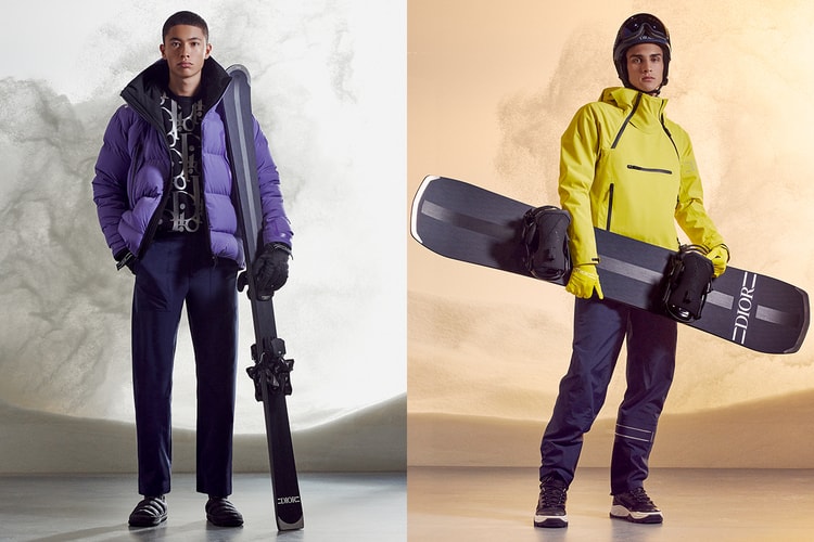 DIOR が初のスキーおよびスノーボードのカプセルコレクションを発表