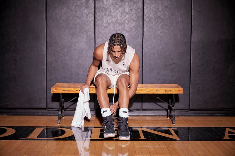 フィアオブゴッド x ナイキから最新アパレルコレクションが登場 Fear of God x Nike Holiday 2020 Apparel Collection collaboration basketball jersey shirt shorts shoes sneakers release date info buy november 19