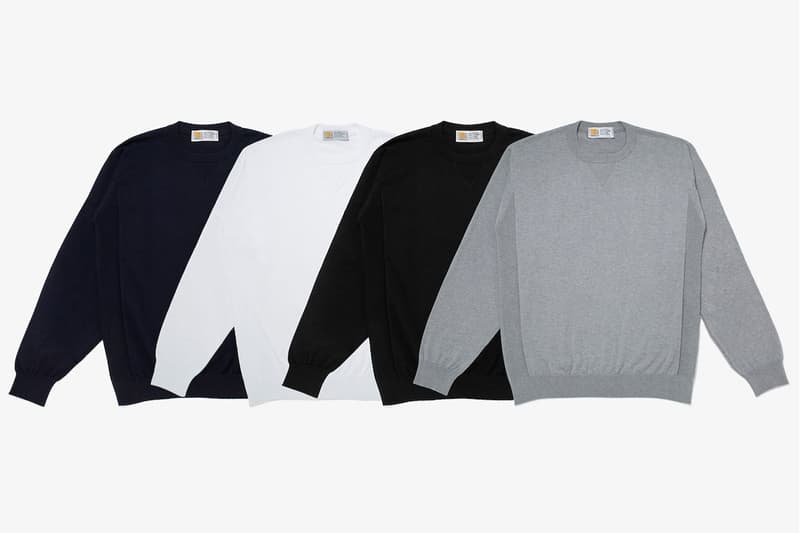 フラグメント x ジョンスメドレー 藤原ヒロシ fragment design x John Smedley のコラボ第3弾となるスウェット型のニットが登場