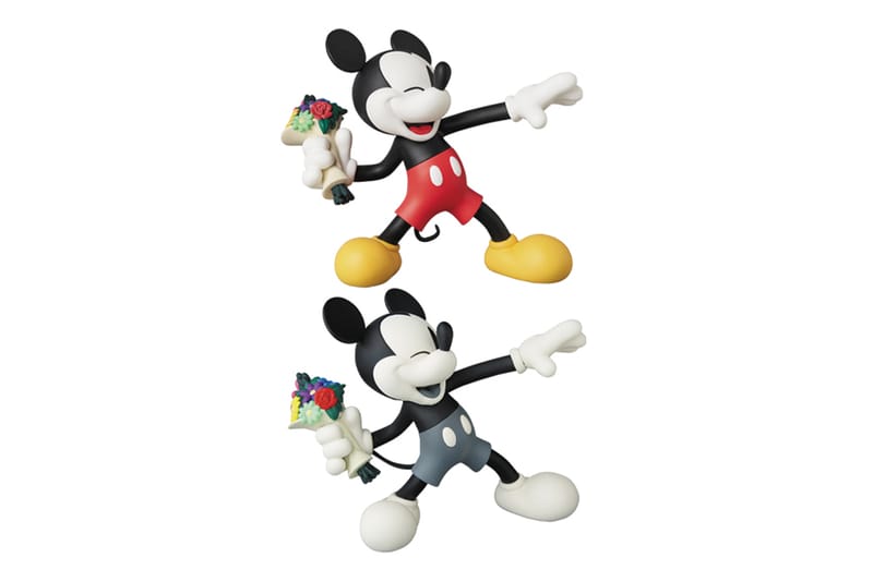 MEDICOM TOY x glamb から Banksy に着想した “Throw Mickey” のフィギュアがリリース