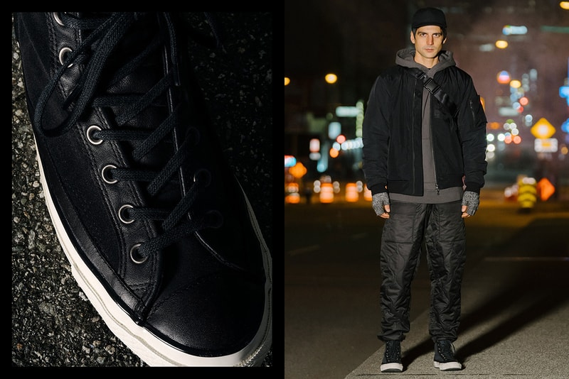 ヘイブン x コンバースがゴアテックス仕様のチャック70を発売 haven converse chuck taylor 70 gore tex black forest night release information canada details