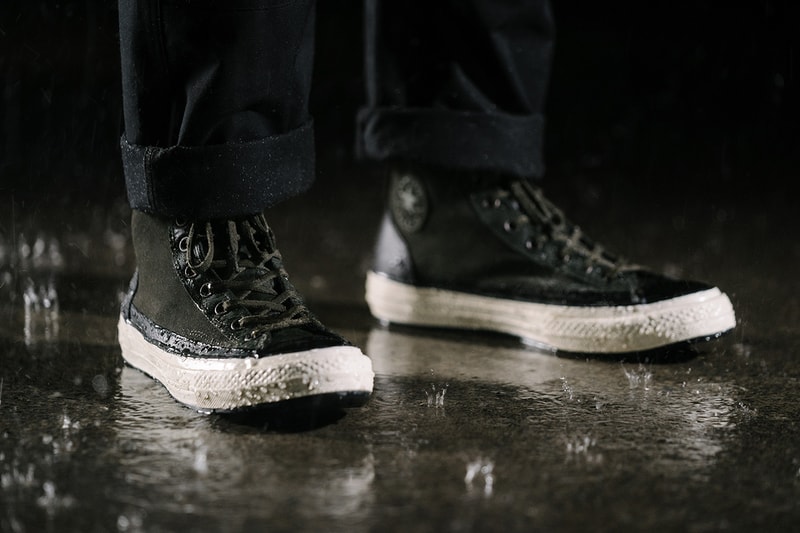 ヘイブン x コンバースがゴアテックス仕様のチャック70を発売 haven converse chuck taylor 70 gore tex black forest night release information canada details