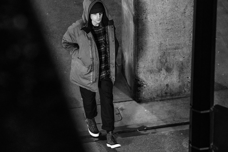 ヘイブン x コンバースがゴアテックス仕様のチャック70を発売 haven converse chuck taylor 70 gore tex black forest night release information canada details