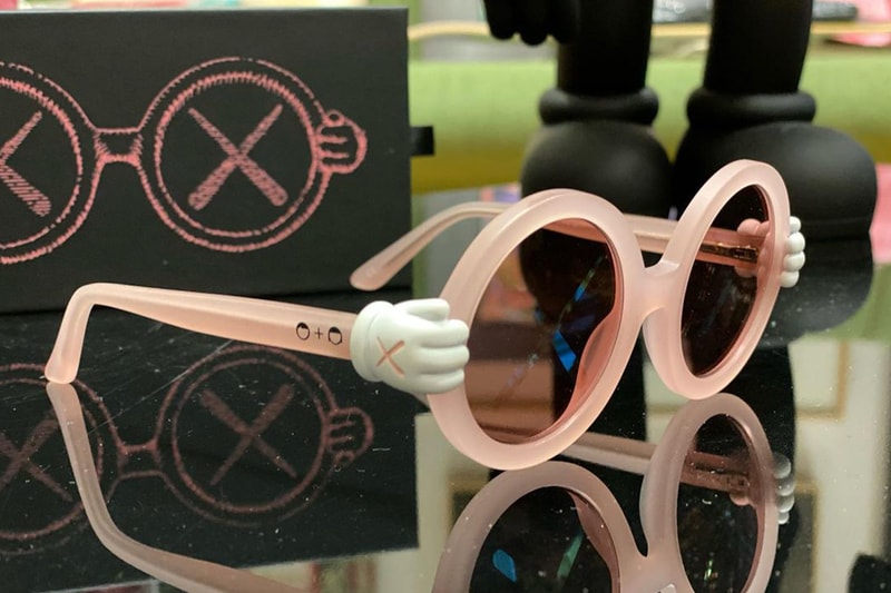 子煩悩で知られるカウズがサン+ドーターとのキッズ用サングラスをアナウンス Kaws SONS+DAUGHTERS collab kids sunglasses teaser