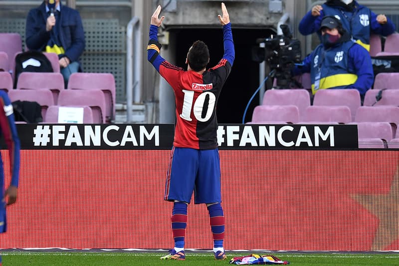 メッシが母国クラブのユニフォーム姿でマラドーナを追悼する Hypebeast Jp