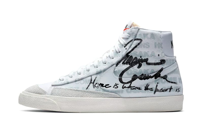 大坂なおみ x Nike x COMME des GARÇONS のトリプルコラボ Blazer Mid のオフィシャルイメージが解禁