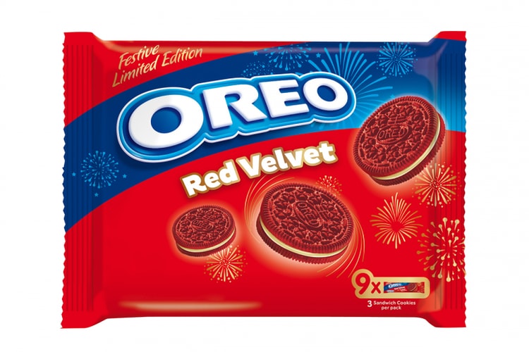 Oreo の大人気のフレーバー “Red Velvet” がアジア限定で復活