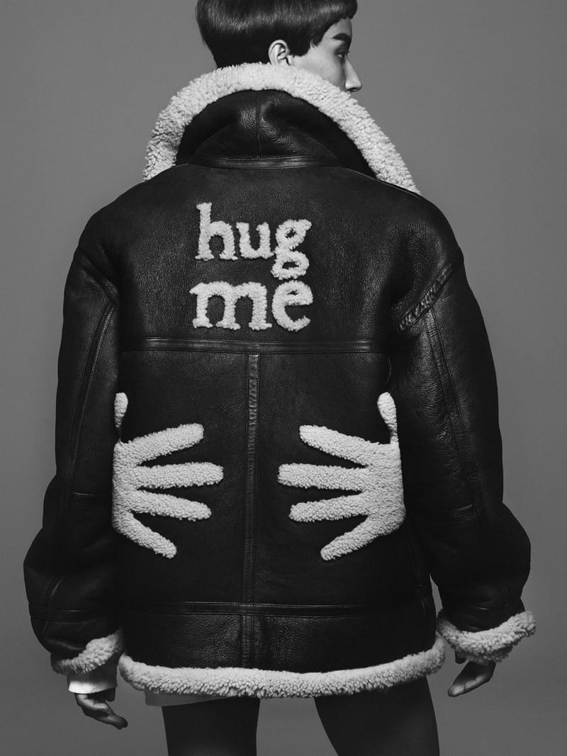 moschino hug me jacket