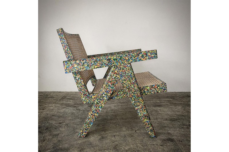 レディメイド READYMADE からリサイクル素材を使用した椅子 EASY CHAIR が発売