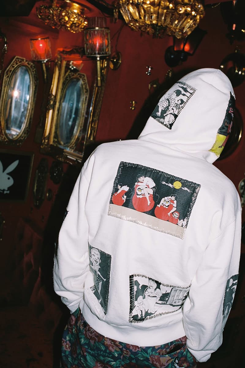 シュプリーム 伝説の絵師・佐伯俊男 Supreme x Toshio Saeki Fall/Winter 2020 Capsule Collection Release Information Closer First Look Drop Date Queue Shops Skateboarding New York City London Los Angeles Tokyo Japan "Godfather of Japanese Erotica"