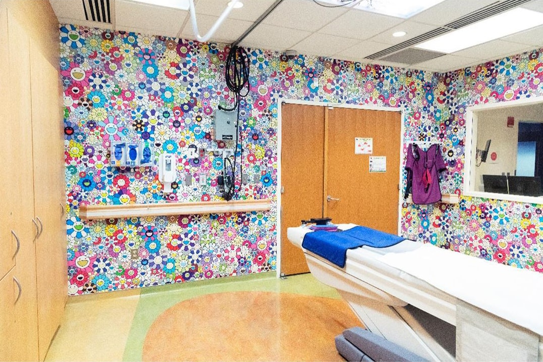 村上隆の“お花”がワシントンD.C.の国立小児病院を彩る Takashi Murakami Designs Room at Children's National Hospital