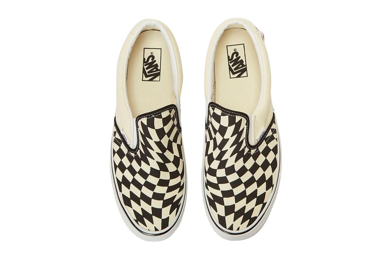 Vans の定番モデル Slip-On の市松模様が遊び心たっぷりにアップデート