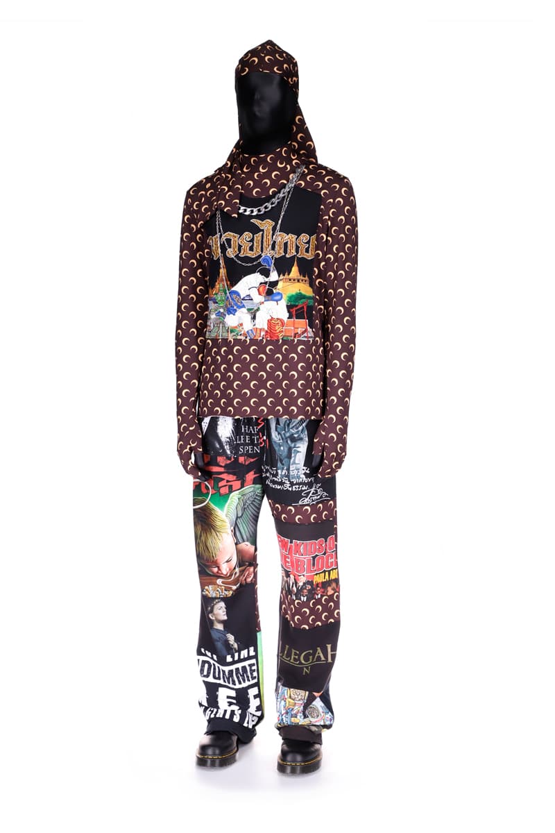 アウグ マリーン セル Marine Serre x AWGE のコラボコレクションがローンチ