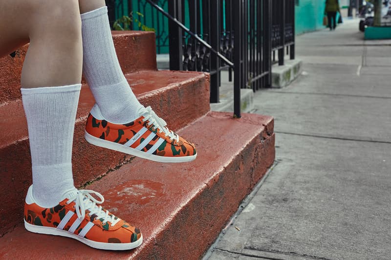 ノアxアディダス オリジナルスよりガゼルが身を隠すカモフラ柄と捕食するヒョウ柄の2モデルがリリース