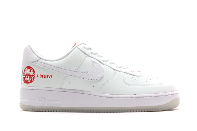 ナイキ エア フォース 1 “アイ ビリーブ 達磨” が18年の時を経て日本限定で復刻リリース Air Force 1 Low I Believe Daruma release info