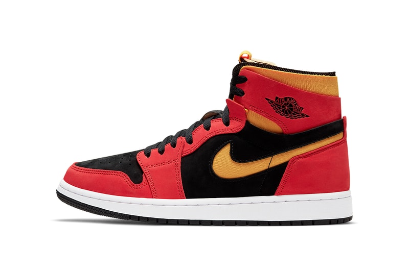 ドイツ国旗の配色を彷彿とさせるエア ジョーダン 1 ハイ ズーム CMFT “チリレッド”が登場　Detailed Look at the Air Jordan 1 High Zoom CMFT "Chile Red"