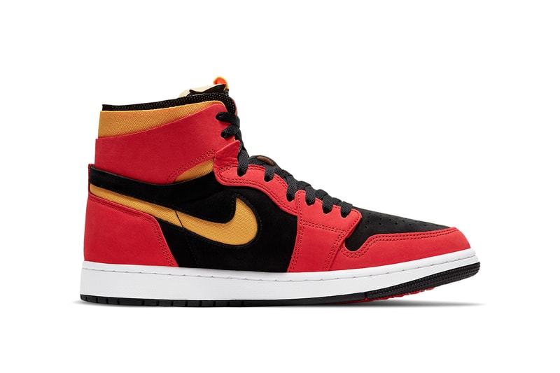 ドイツ国旗の配色を彷彿とさせるエア ジョーダン 1 ハイ ズーム CMFT “チリレッド”が登場　Detailed Look at the Air Jordan 1 High Zoom CMFT "Chile Red"