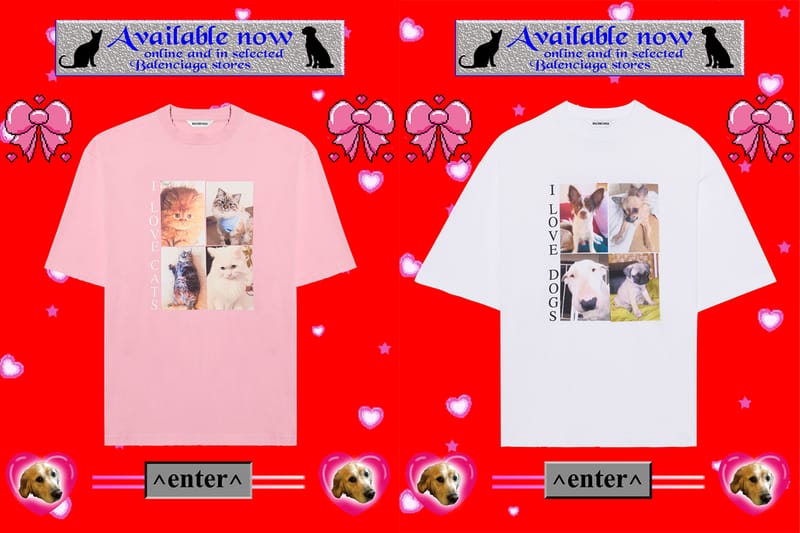 Balenciaga が動物救助サービスを支援するコレクション “I Love Pets” を発売