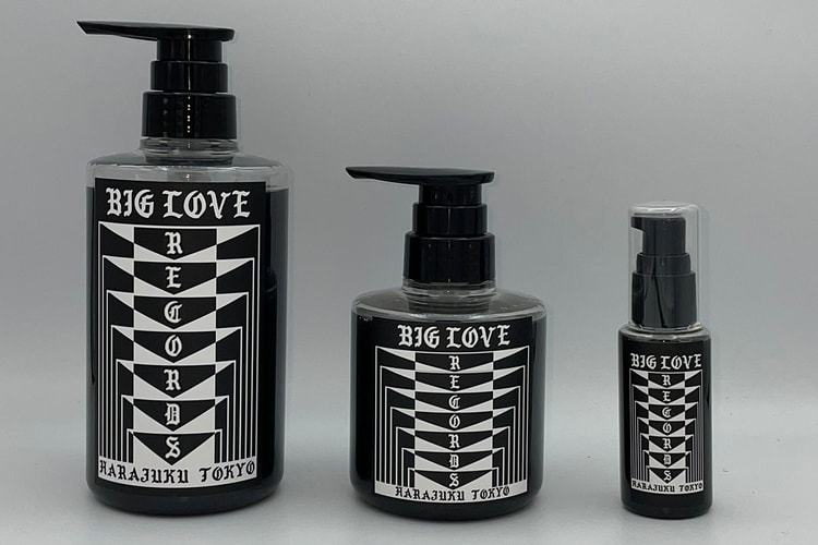 Big Love Records から漆黒のリキッドソープが販売中