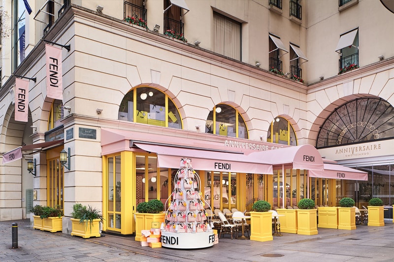 フェンディ FENDI が表参道に期間限定のコラボカフェをオープン