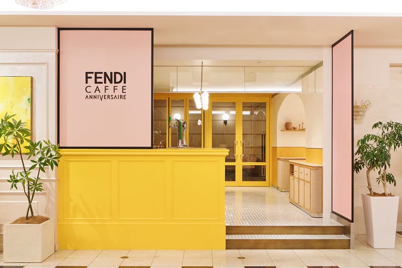 フェンディ FENDI が表参道に期間限定のコラボカフェをオープン