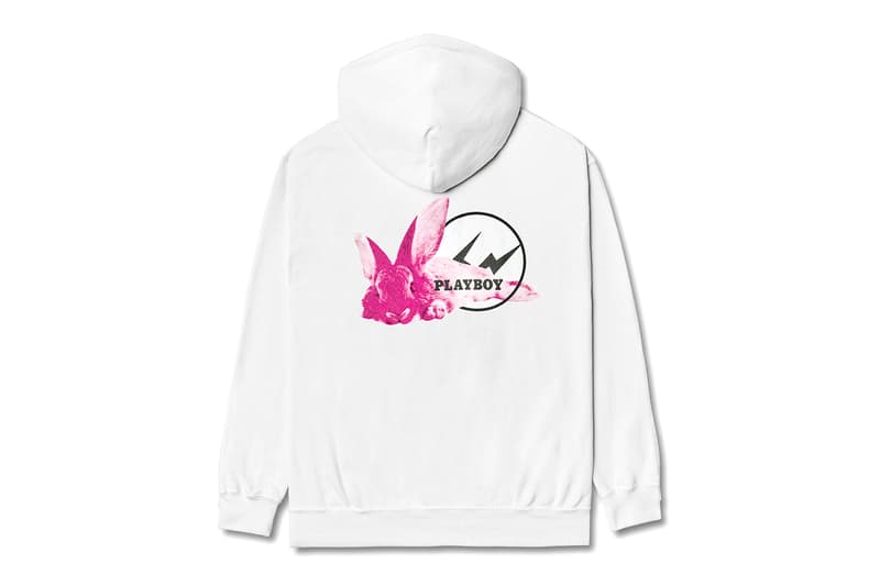 フラグメント x プレイボーイのコラボコレクションが登場 fragment design Meets Playboy Labs Collection Release Info Hoodie T shirt Hiroshi Fujiwara Buy Price Black White
