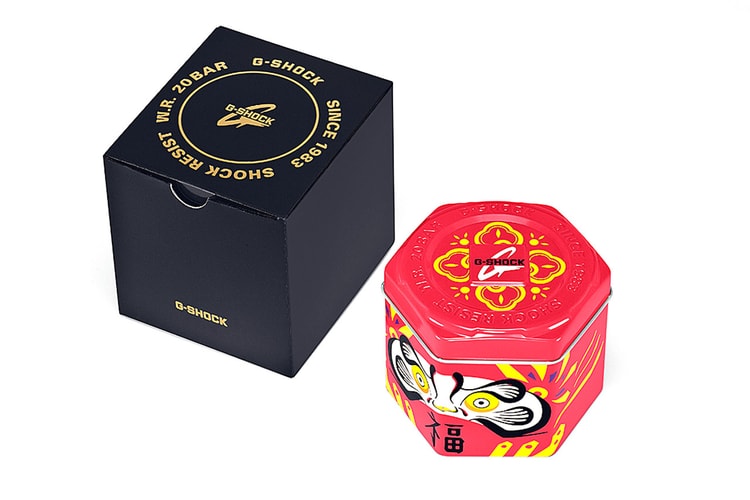 BlackEyePatch デザインによる達磨をモチーフとした G-SHOCK が登場