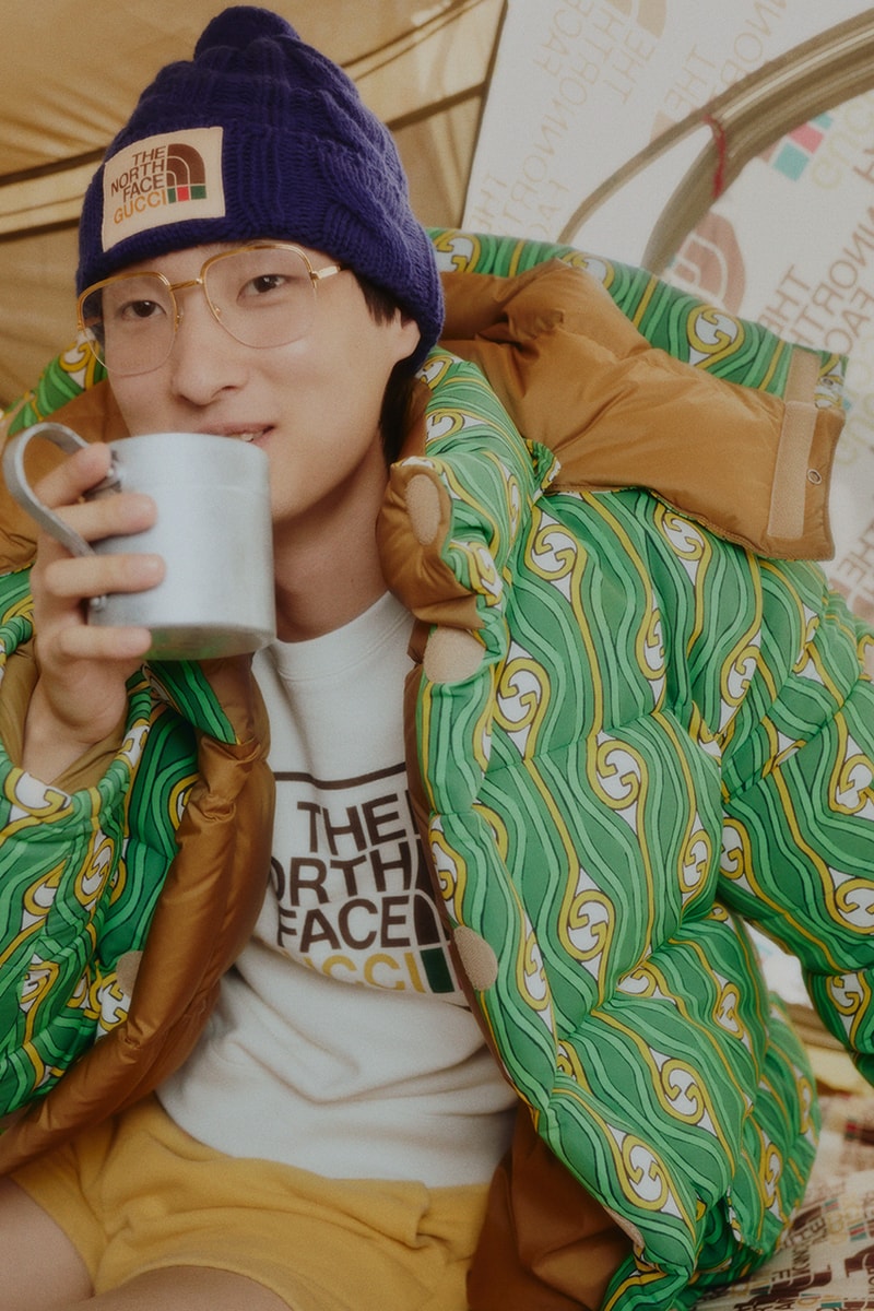 ザ・ノース・フェイスxグッチのオフィシャルリリース情報が遂に解禁 the north face gucci collab collection release info