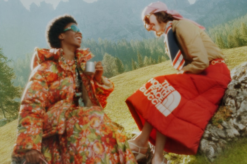ザ・ノース・フェイスxグッチのオフィシャルリリース情報が遂に解禁 the north face gucci collab collection release info