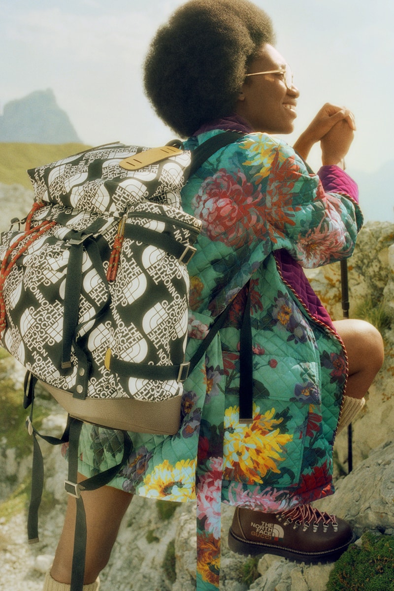 ザ・ノース・フェイスxグッチのオフィシャルリリース情報が遂に解禁 the north face gucci collab collection release info