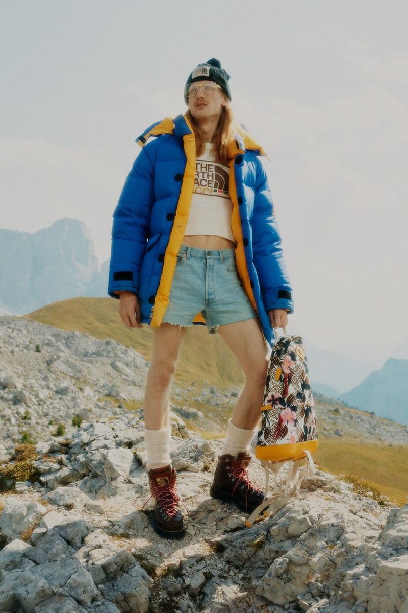 ザ・ノース・フェイスxグッチのオフィシャルリリース情報が遂に解禁 the north face gucci collab collection release info