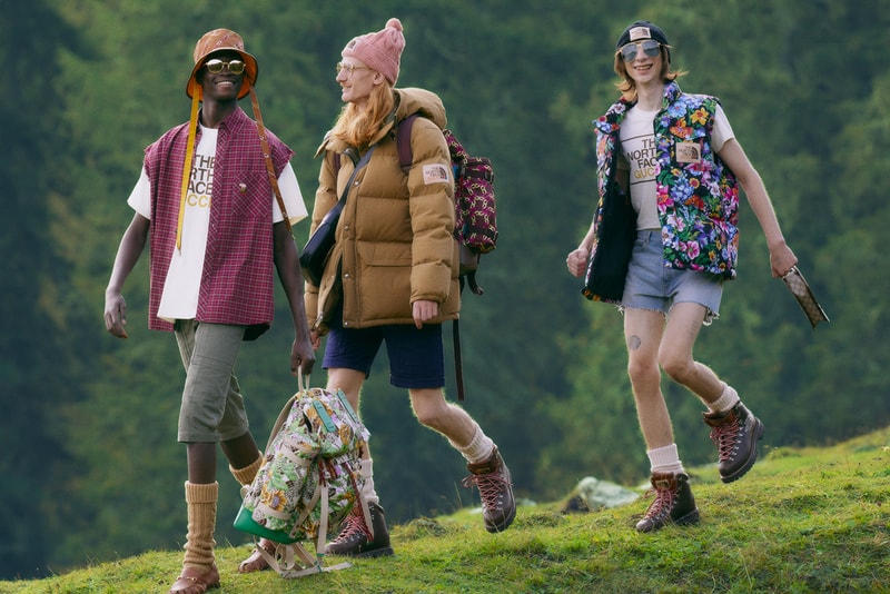 ザ・ノース・フェイスxグッチのオフィシャルリリース情報が遂に解禁 the north face gucci collab collection release info