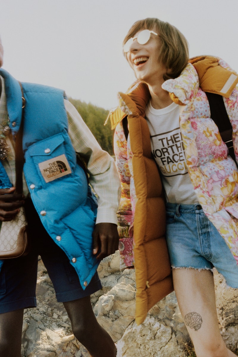 ザ・ノース・フェイスxグッチのオフィシャルリリース情報が遂に解禁 the north face gucci collab collection release info