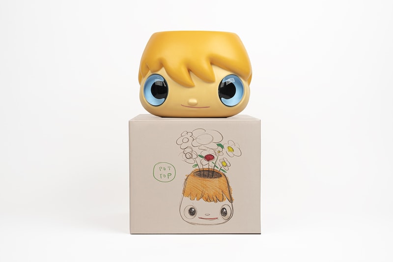 ハビエル・カジェハの“大きな目”がトレードマークのキャラクターが花瓶と植木鉢として登場 javier calleja case studyo pot top pop vase flower planter edition sculptures