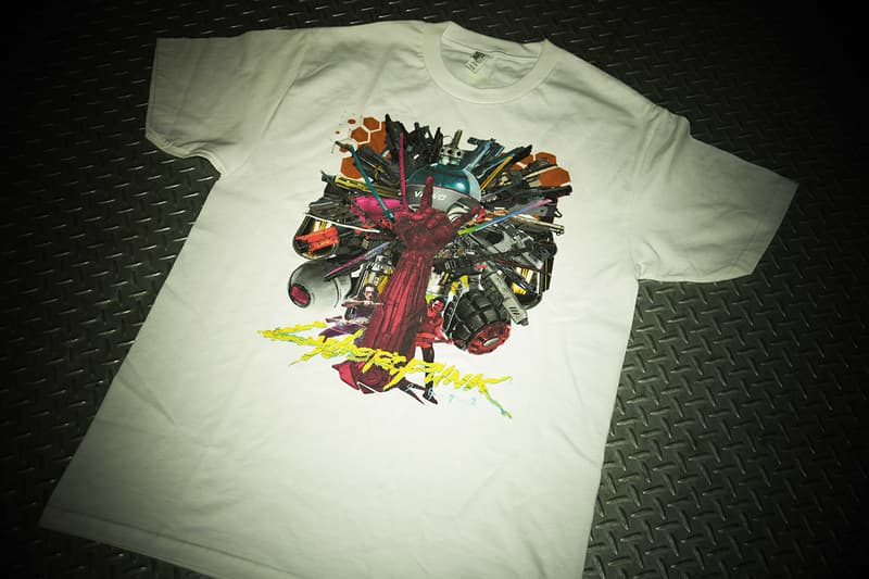 河村康輔と『サイバーパンク2077』によるコラボアイテムが登場 Kosuke Kawamura Cyberpunk 2077 good smile company t-shirts gangsta rap release information acrylic light buy cop purchase
